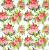 Serwetka decoupage firmy ACTUEL kwiaty malowane 33x33cm